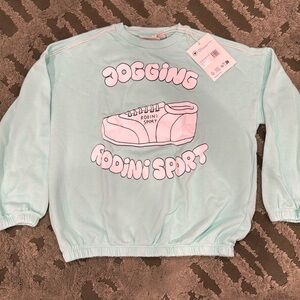 NWT Mini Rodini Jogging sweatshirt